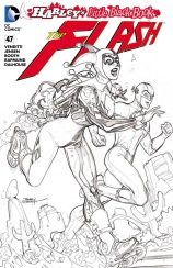 THE FLASH #47 – Terry Dodson Sketch